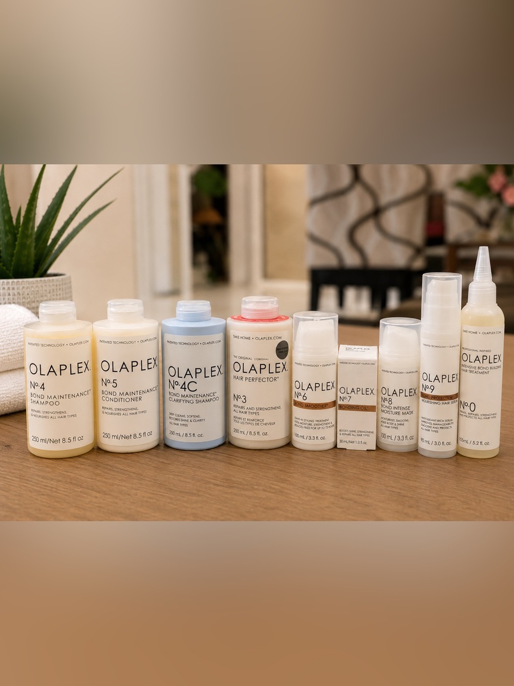 OLAPLEX Complete Hair Care Bundle No.0 No.3 No.4 No.5 No.4C No.6 No.7 No.8 No.9